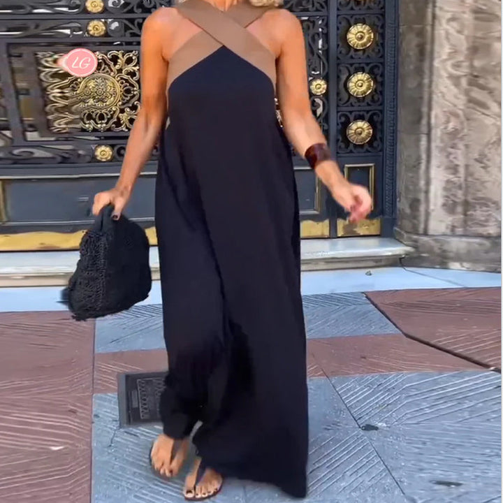 Anne | Abito elegante con scollo incrociato