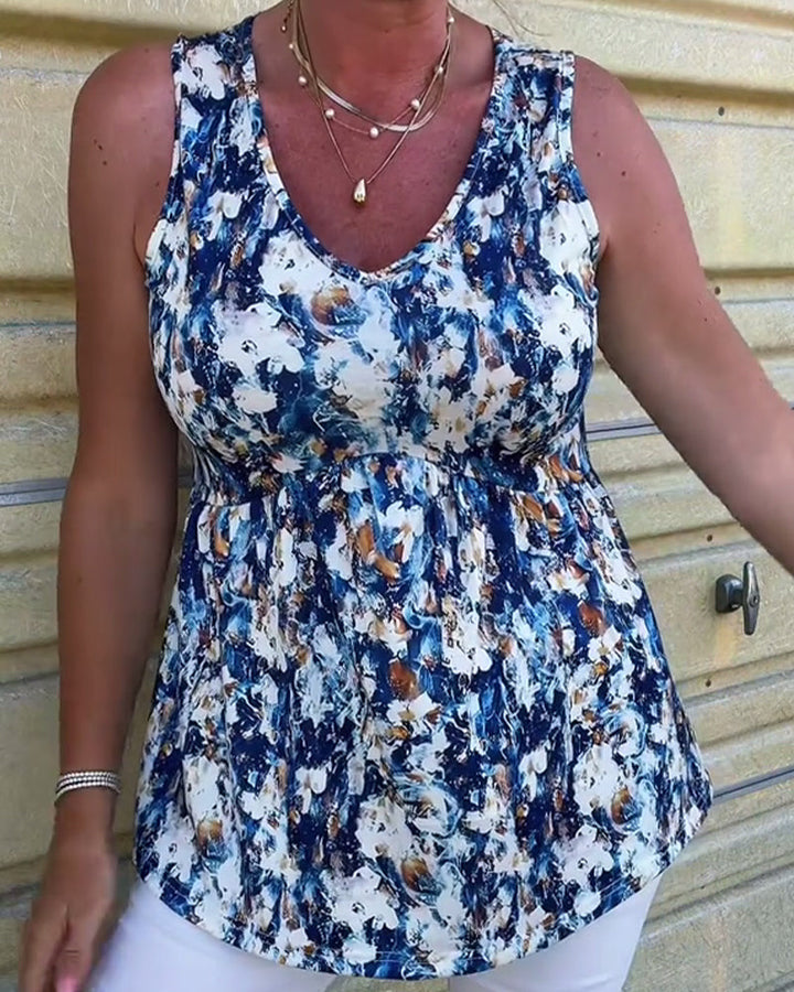 Linne™ | Top Senza Maniche con Motivo Sexy