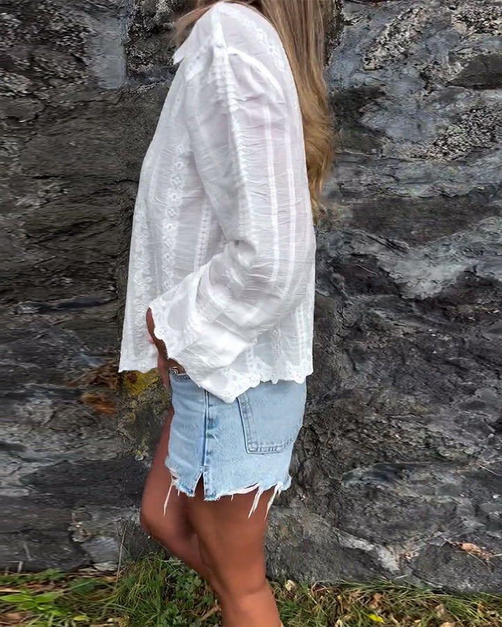 Kathlyn™ | Polo Shirt con Bottoni