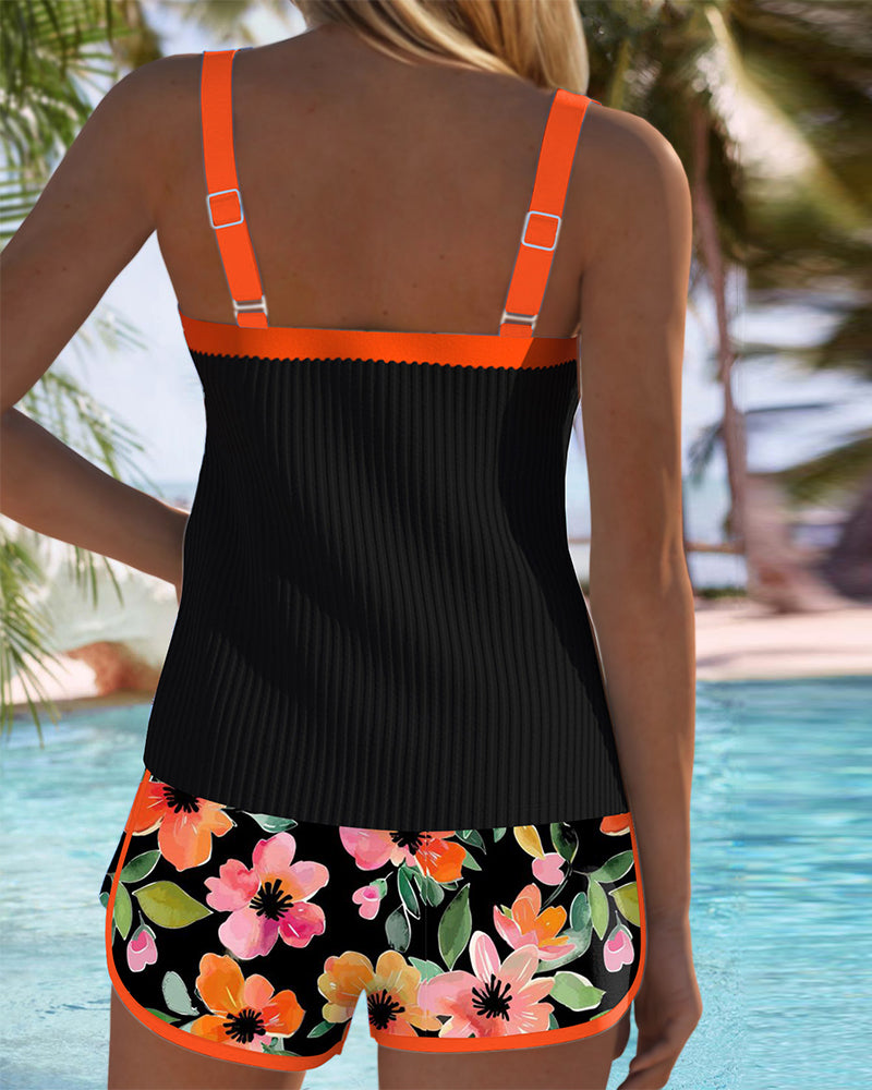 Sela™ | Bikini Casual e alla Moda con Fantasia Floreale