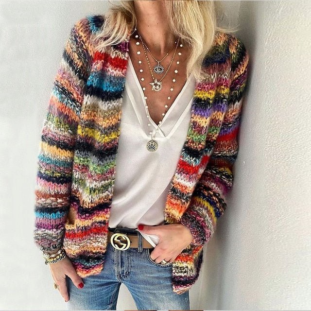 Catherine™ | Cardigan Multicolore Confortevole
