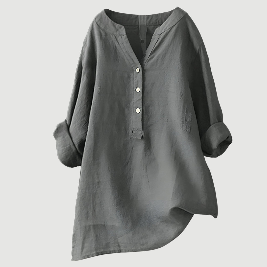 Becka™ | Blusa da Donna in Lino, Leggera e Confortevole