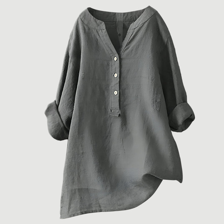 Becka™ | Blusa da Donna in Lino, Leggera e Confortevole