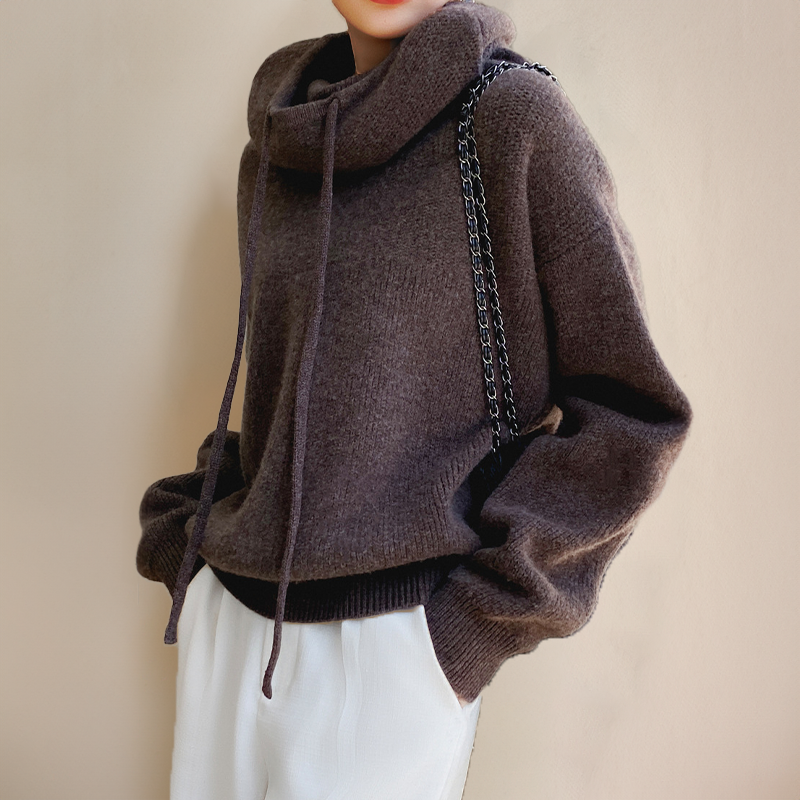Lia - Maglione Elegante con Collo Alto
