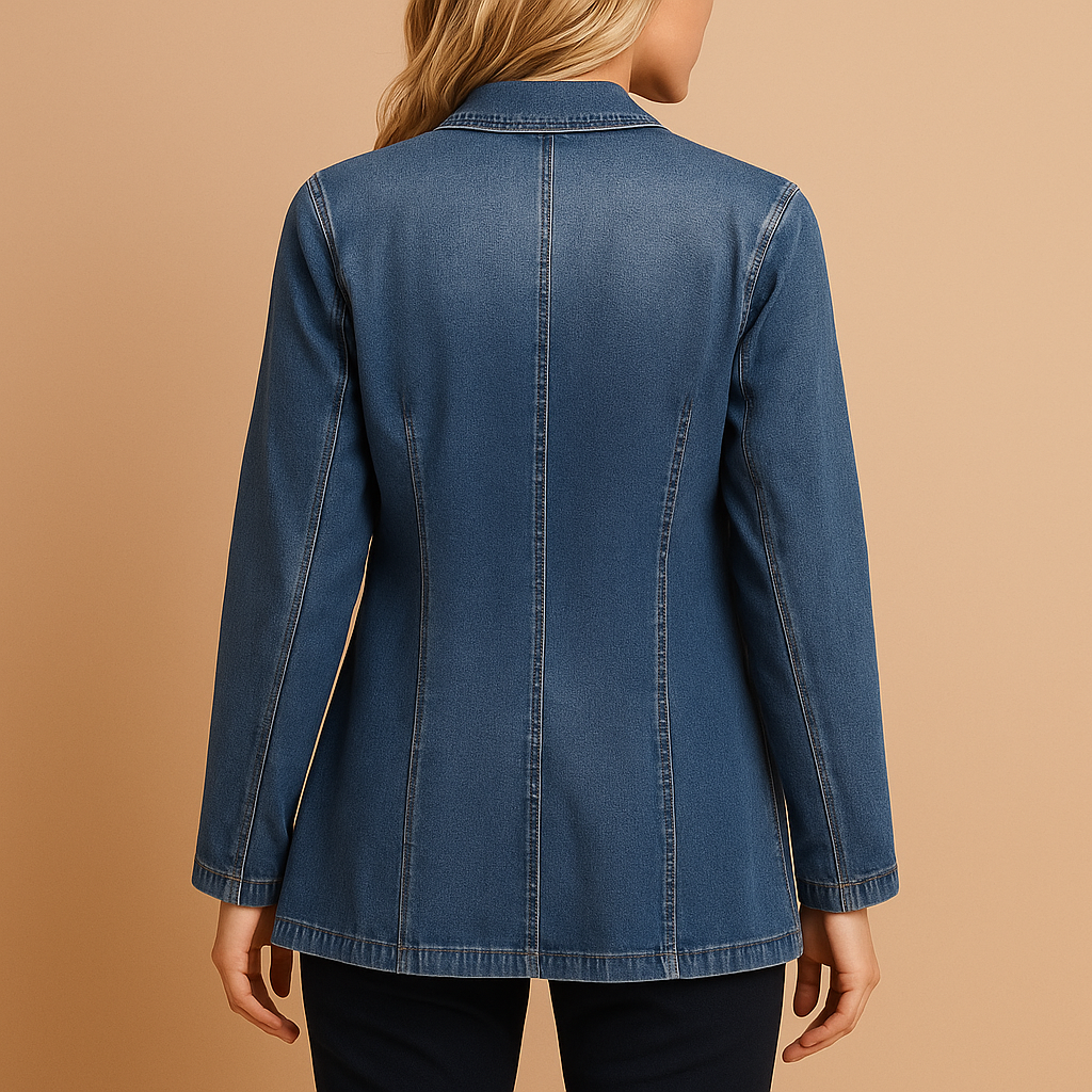 Bellini™ | Blazer in denim aderente per donne