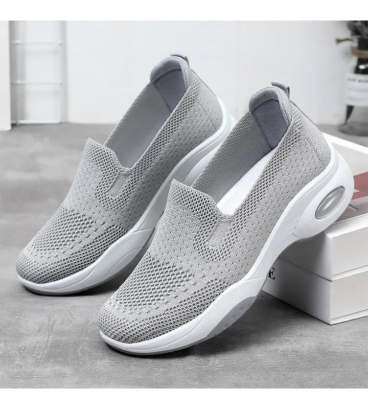Gitte | Sneakers Slip-On Ortopediche Traspiranti in Maglia