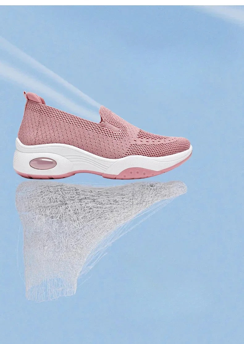 Gitte | Sneakers Slip-On Ortopediche Traspiranti in Maglia