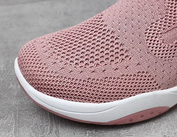 Gitte | Sneakers Slip-On Ortopediche Traspiranti in Maglia