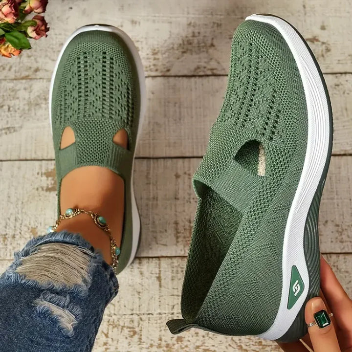 Amara™ | Sneakers Slip-On in Rete