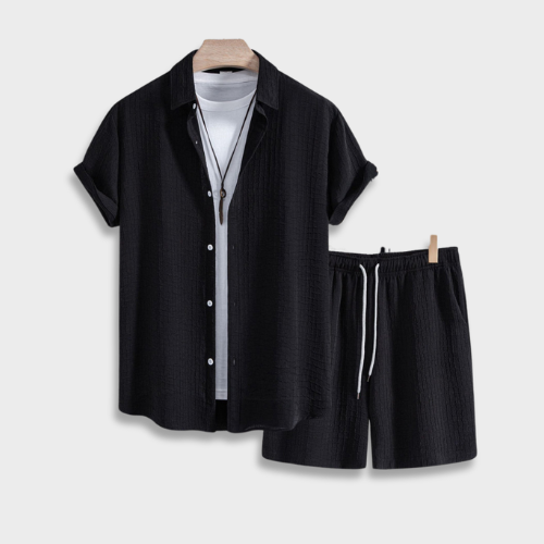 Ruggero | Completo Estivo in Jacquard