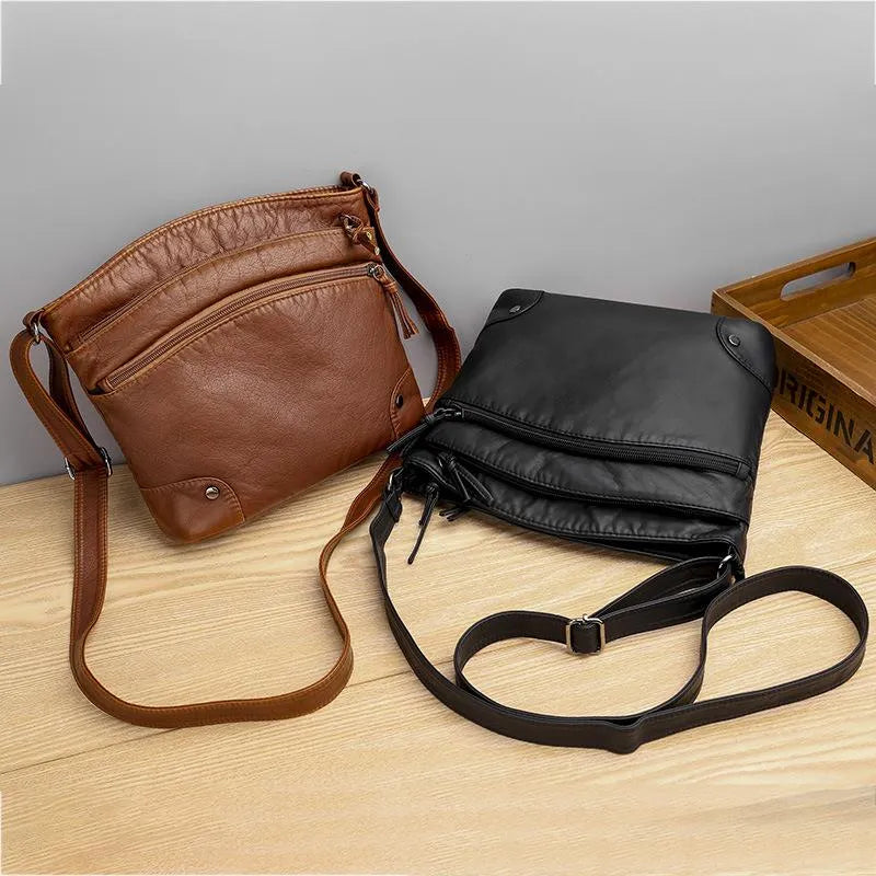 Anna™ | Borsa a Spalla in Pelle Elegante