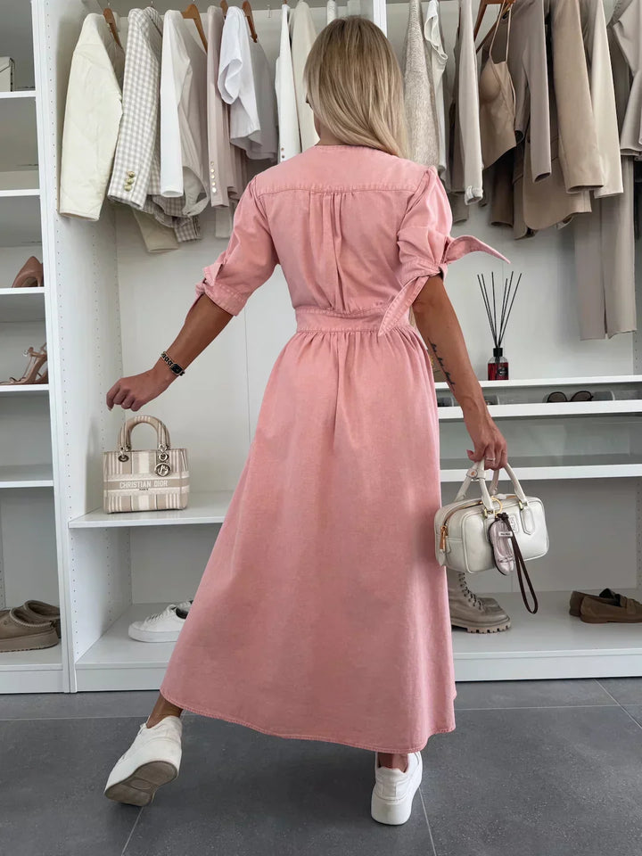 Luise™ | Abito in Denim Luminescente