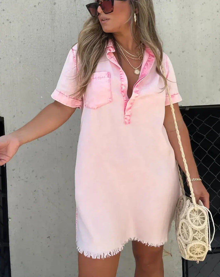 Vera™ | Elegante Vestito in Denim