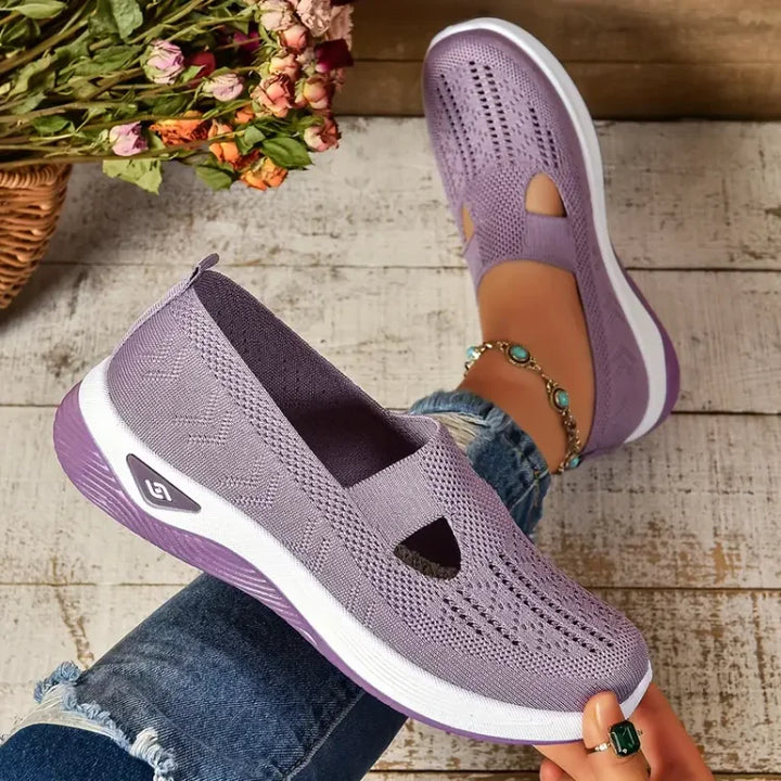 Amara™ | Sneakers Slip-On in Rete