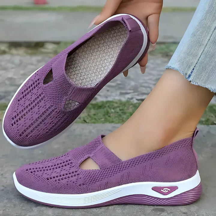 Amara™ | Sneakers Slip-On in Rete