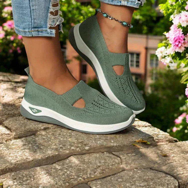 Amara™ | Sneakers Slip-On in Rete