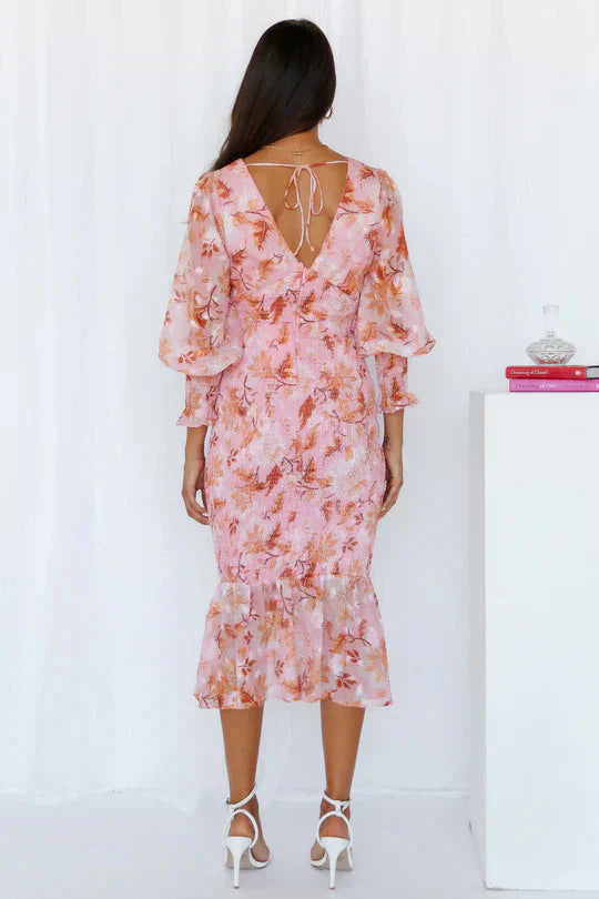 Miley™ | Vestito con Motivo Floreale
