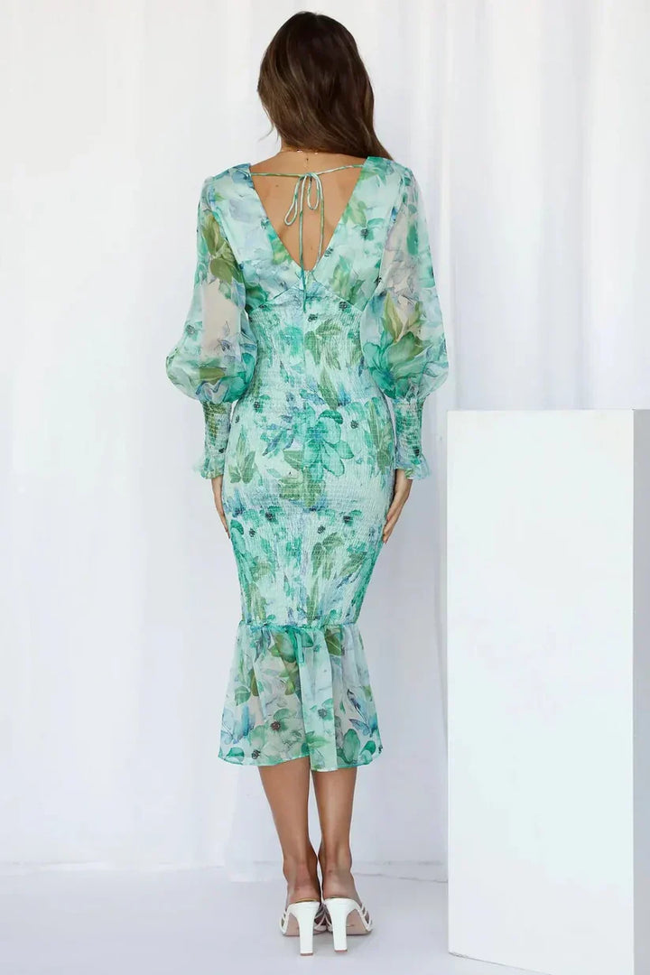 Miley™ | Vestito con Motivo Floreale