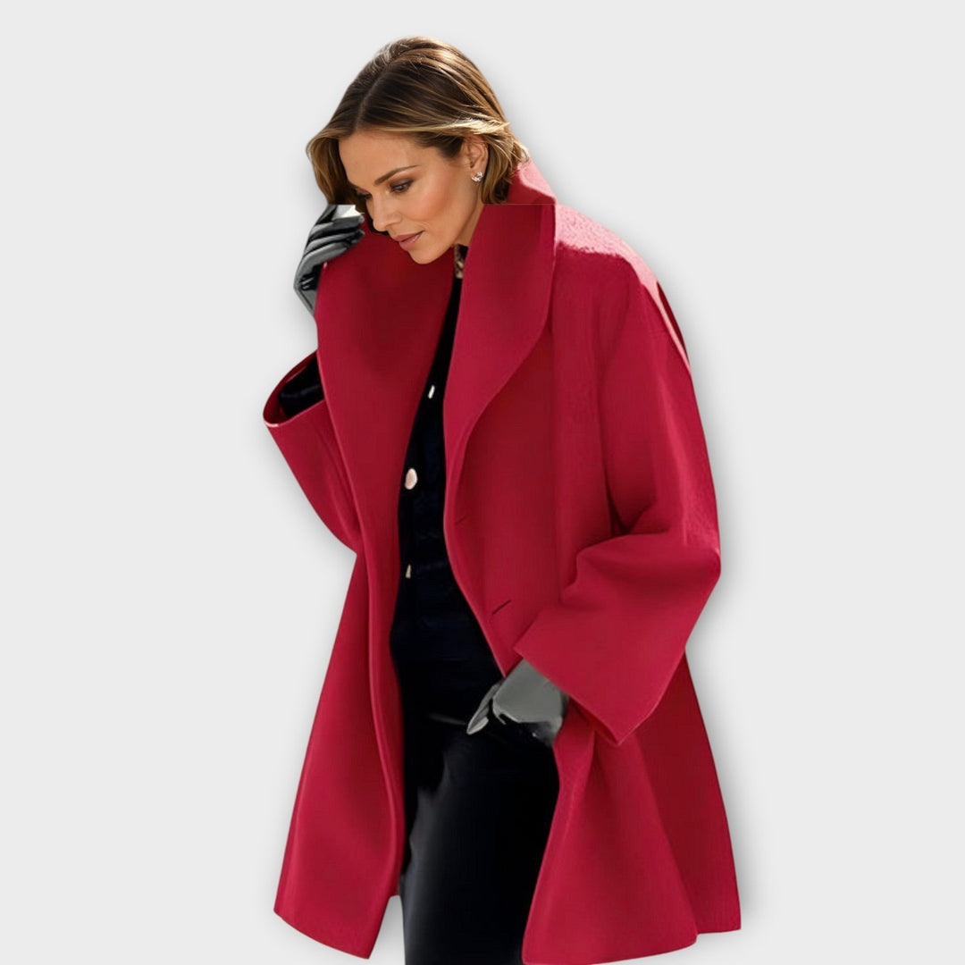 Emma™ | Cappotto in Lana Antivento di Alta Qualità
