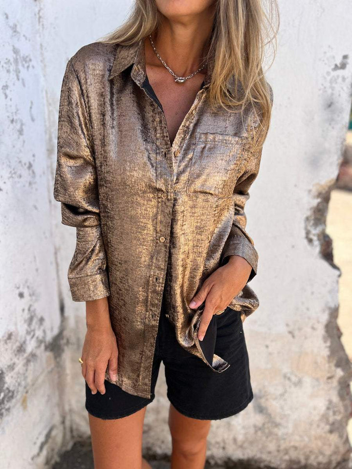 Zella™ | Camicia Chic Shimmer