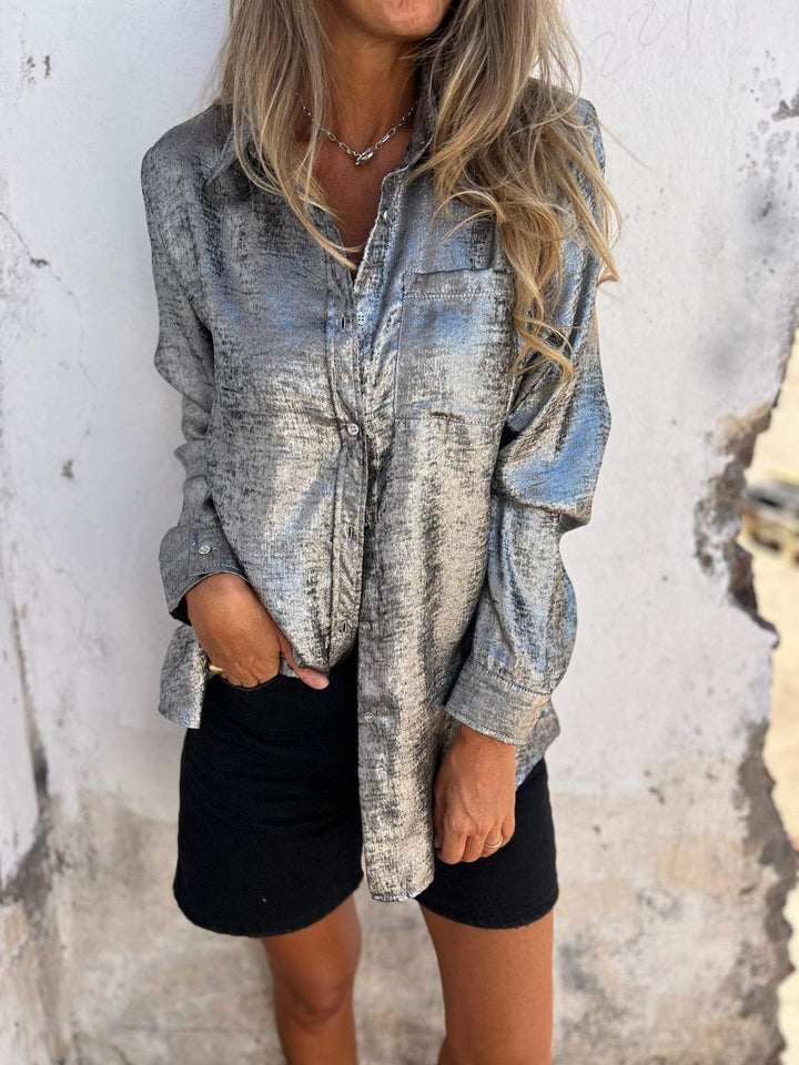 Zella™ | Camicia Chic Shimmer