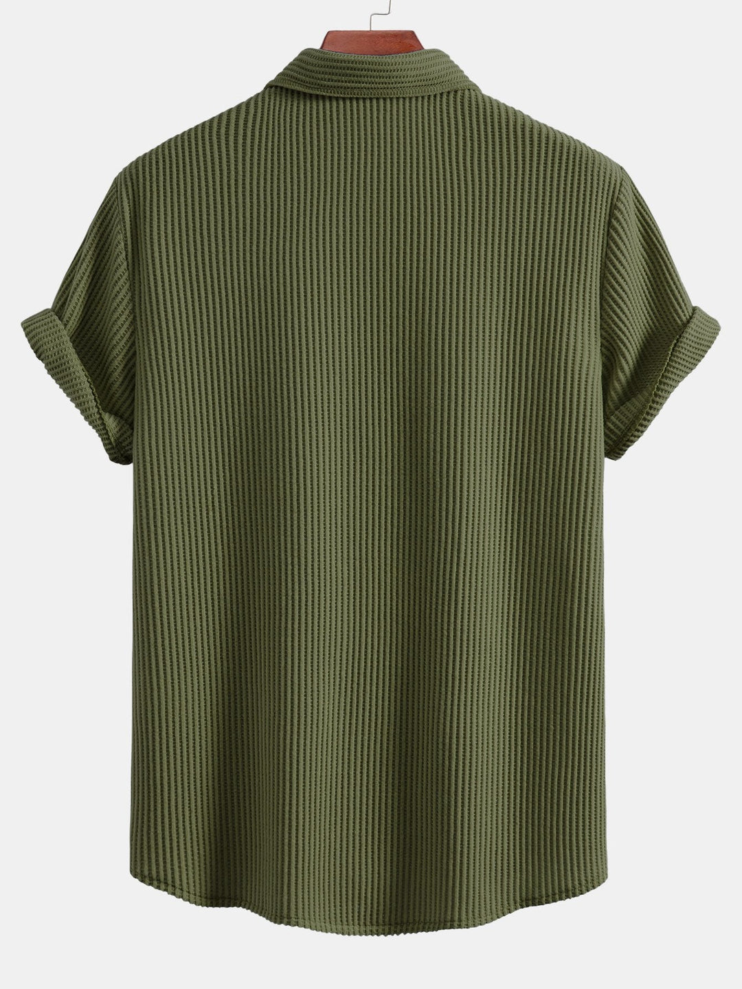 Rafaelio™ | Camicia a Bottoni in Tessuto a Nido d'Ape