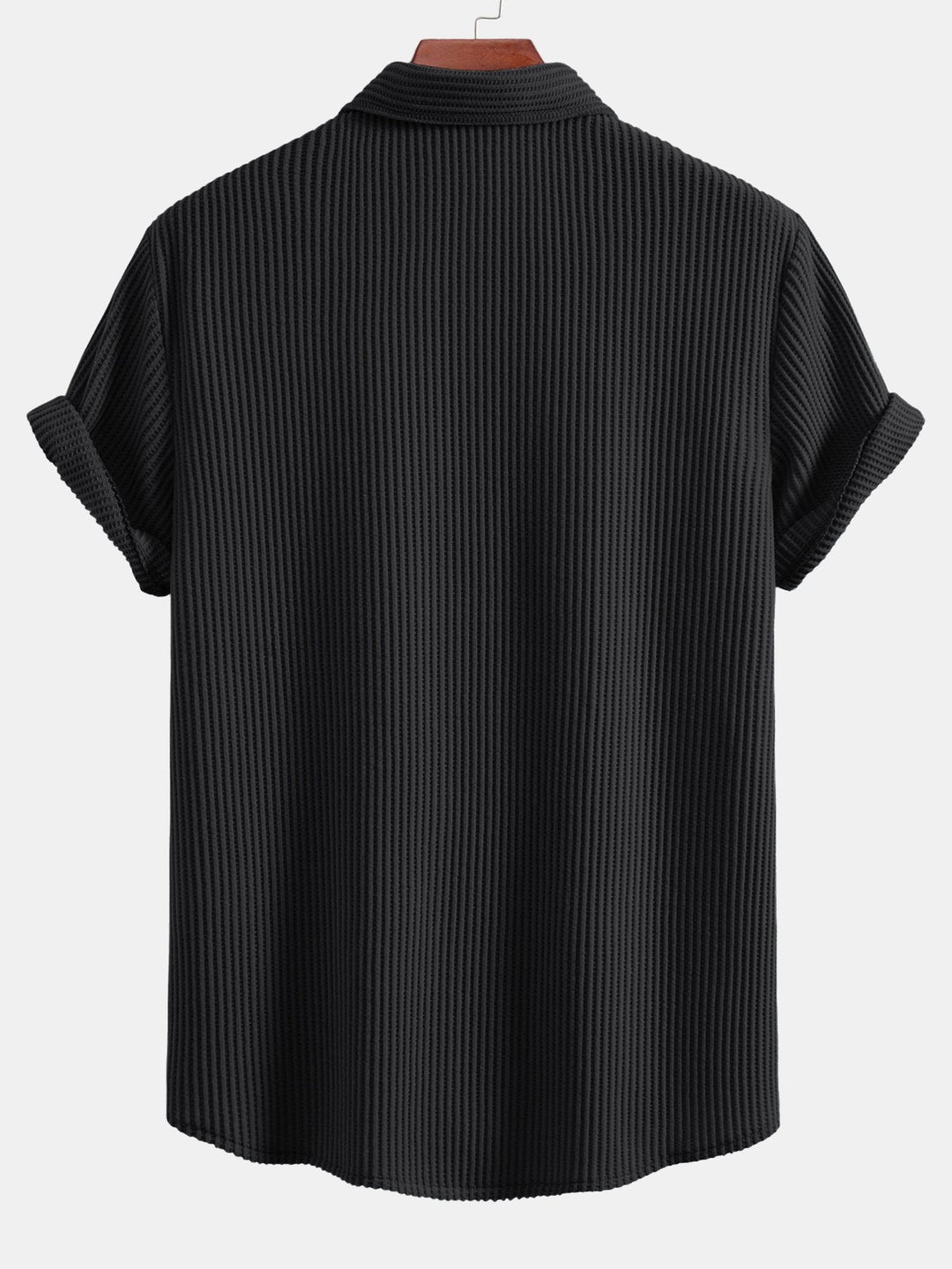 Rafaelio™ | Camicia a Bottoni in Tessuto a Nido d'Ape