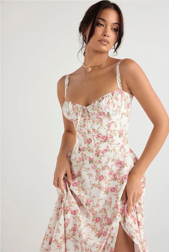 Lara™ | Abito Midi Colorato