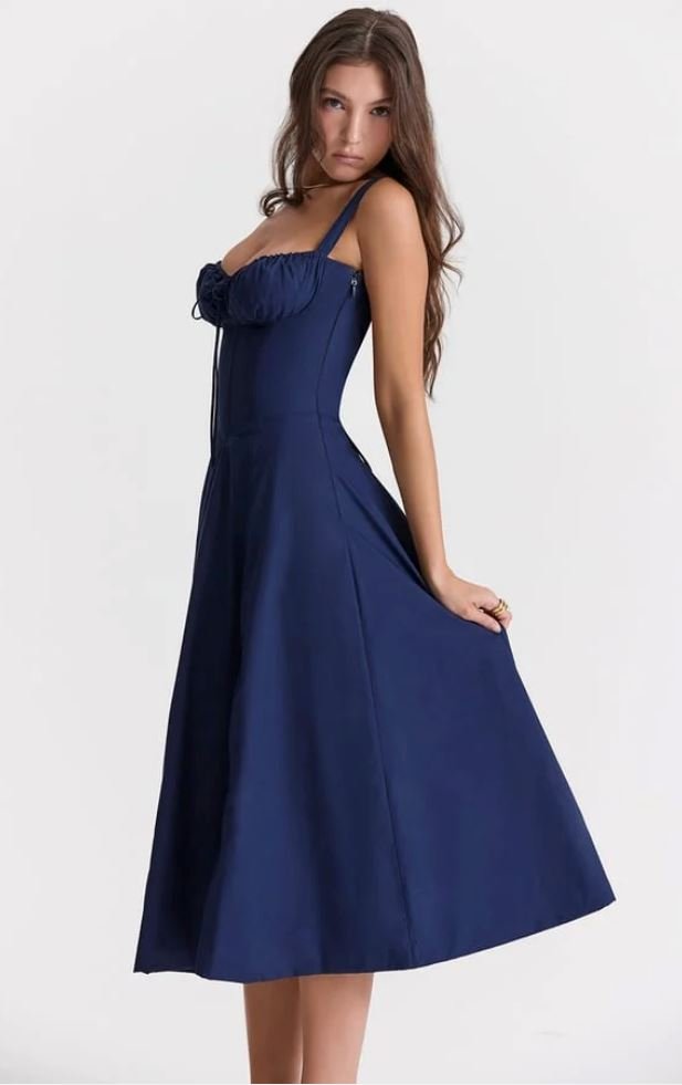 Lara™ | Abito Midi Colorato