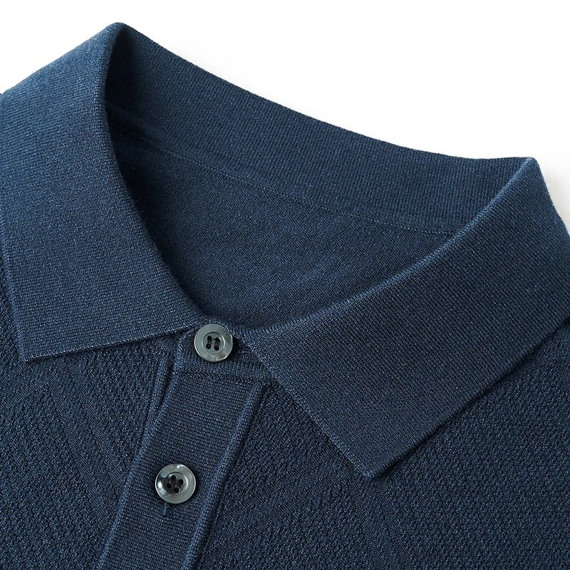 Atlas | Polo in Maglia a Rombi