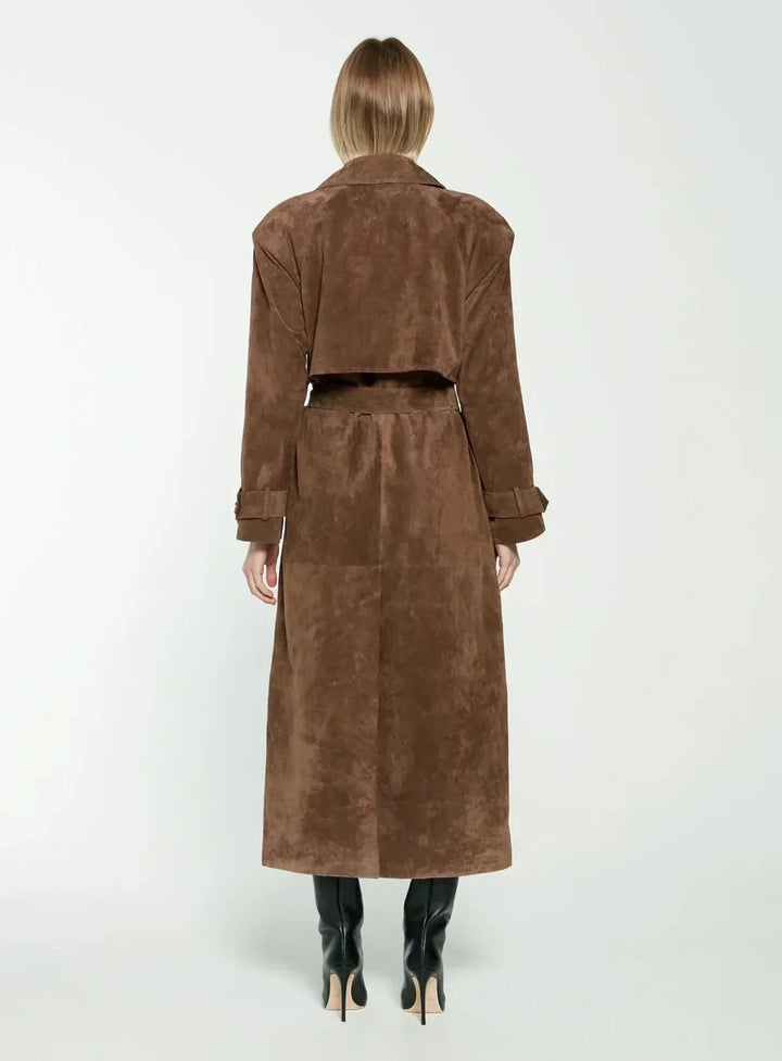 Helena™ | Cappotto in Suede