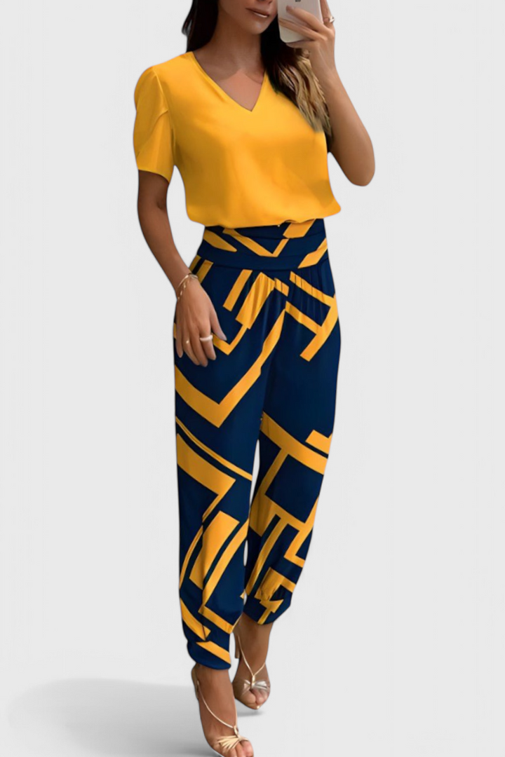 Cassandra | Set Blusa e Pantaloni