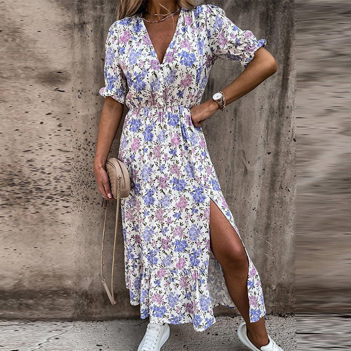 Naila™ | Elegante Abito Floreale