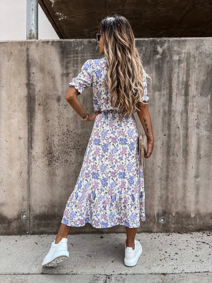 Naila™ | Elegante Abito Floreale