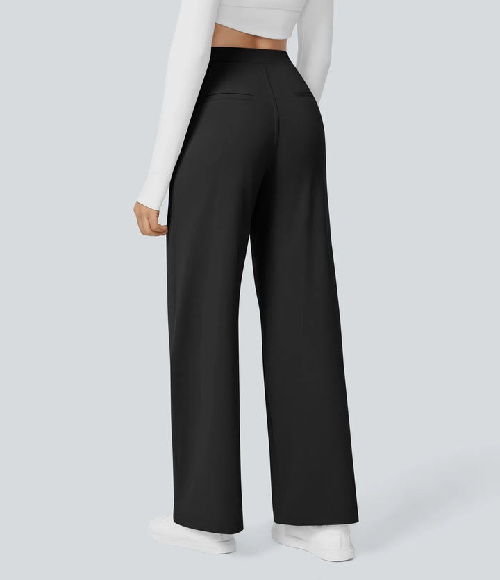 Pantaloni Svasati ColaTek Air™ con Vita Alta e Tasche con Zip Laterali