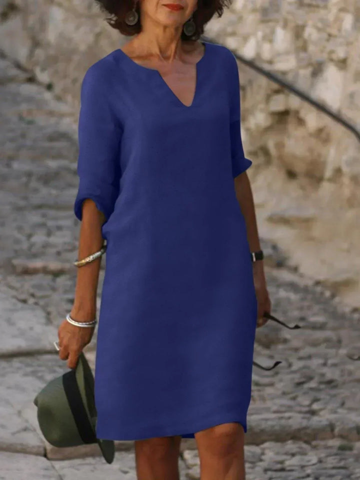 Josette™ | Abito Elegante con Scollatura a V