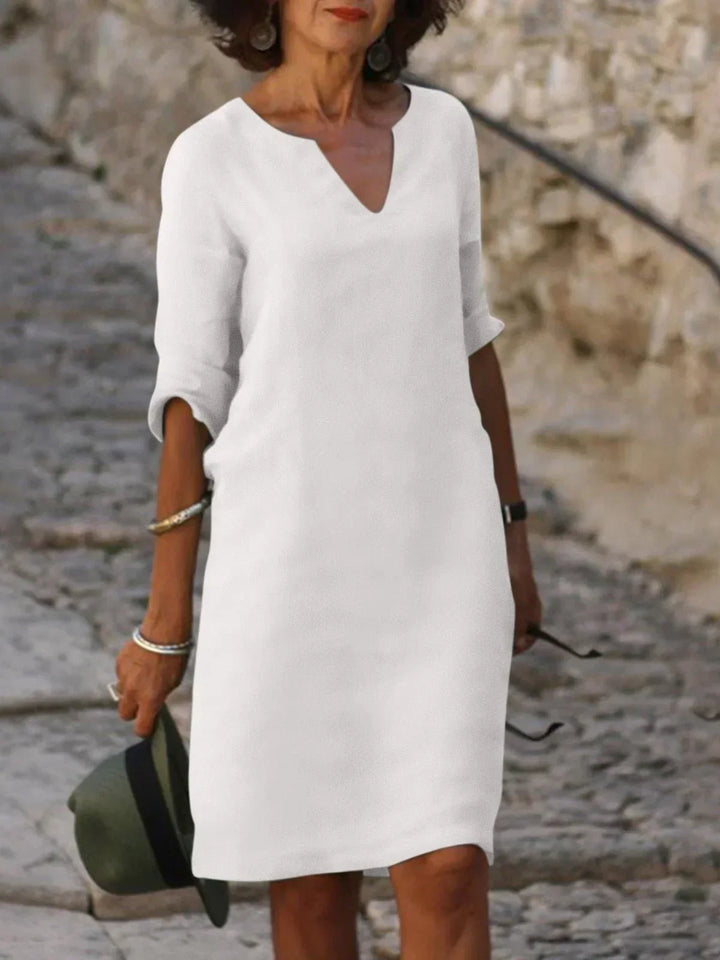 Josette™ | Abito Elegante con Scollatura a V
