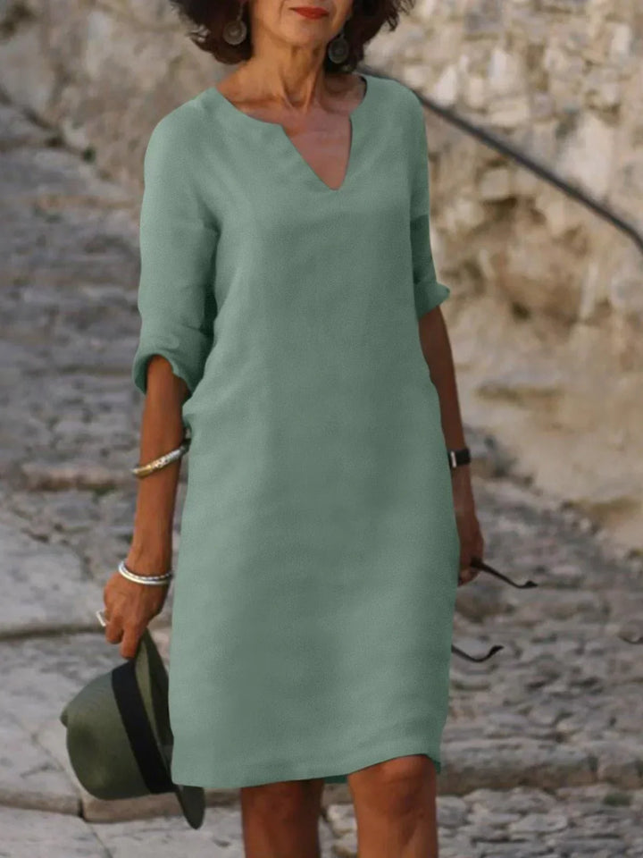 Josette™ | Abito Elegante con Scollatura a V