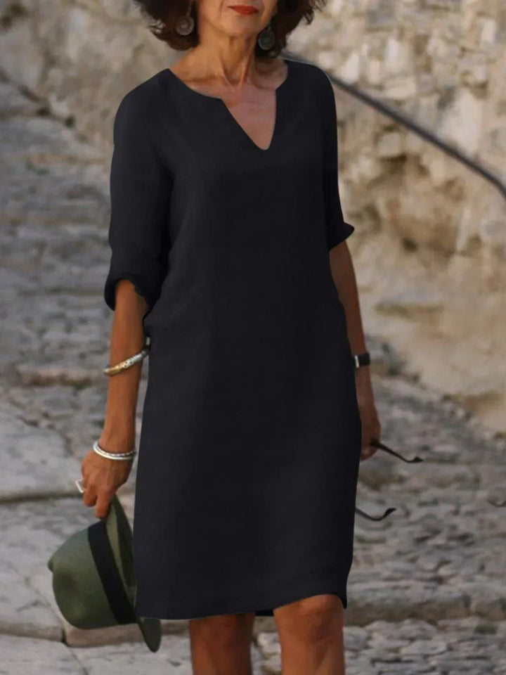 Josette™ | Abito Elegante con Scollatura a V