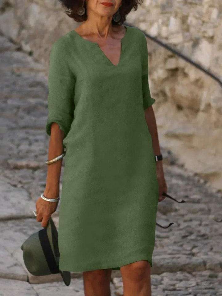Josette™ | Abito Elegante con Scollatura a V
