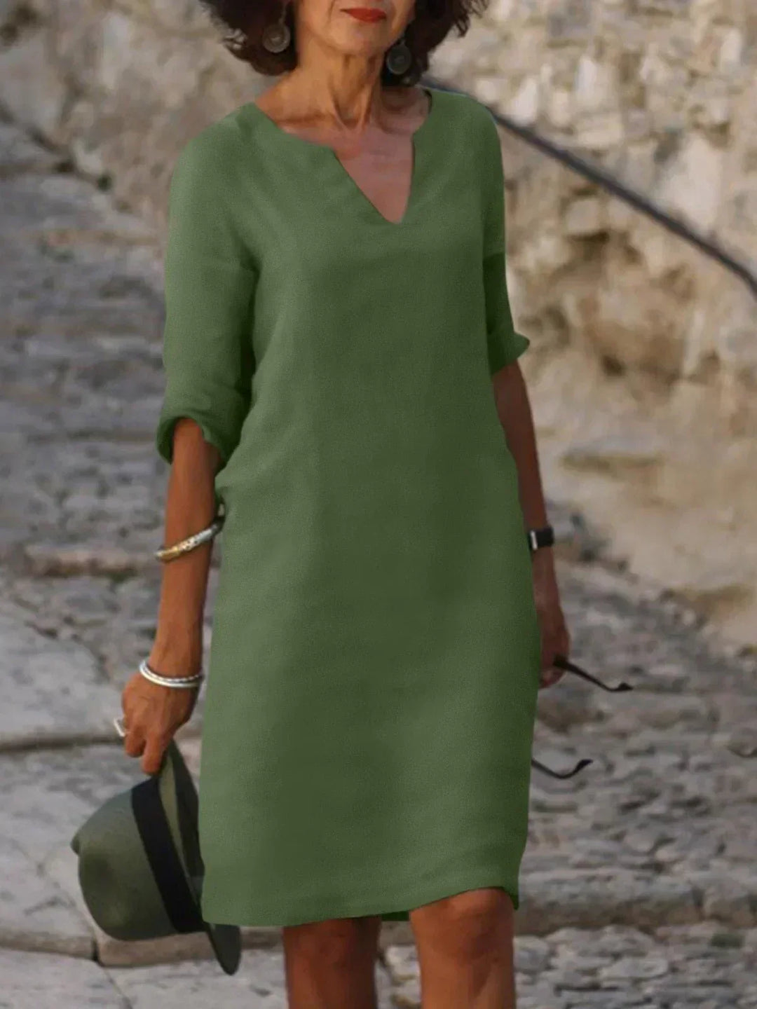 Beatrice™ | Abito Elegante con Raffinata Scollatura a V