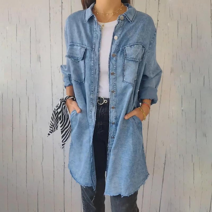 Deandra™ | Camicia in Denim Oversize