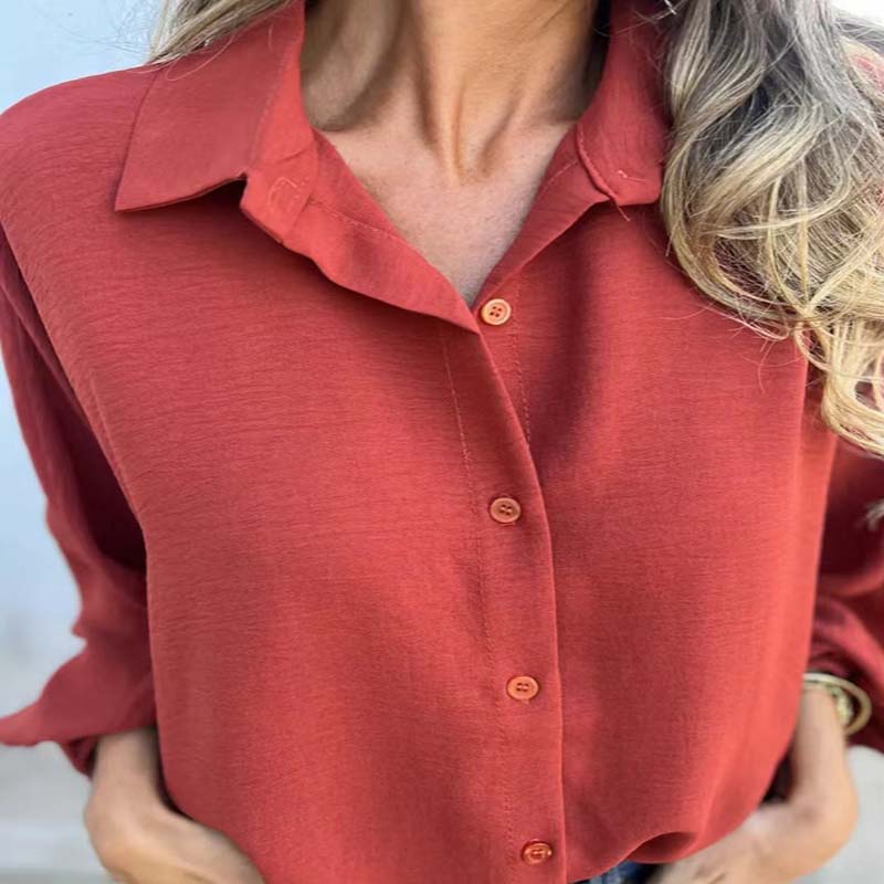 Elysa™ | Elegante Blusa con Bottoni