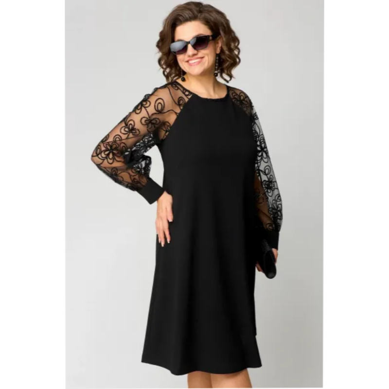 Elara™ | Elegante Abito in Pizzo