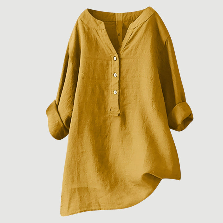 Becka™ | Blusa da Donna in Lino, Leggera e Confortevole