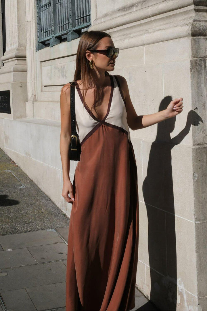 Stacey™ | Abito Midi in Elegante Velluto