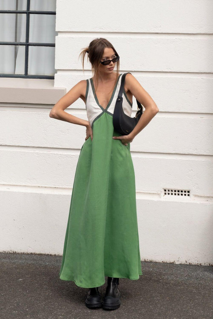 Stacey™ | Abito Midi in Elegante Velluto