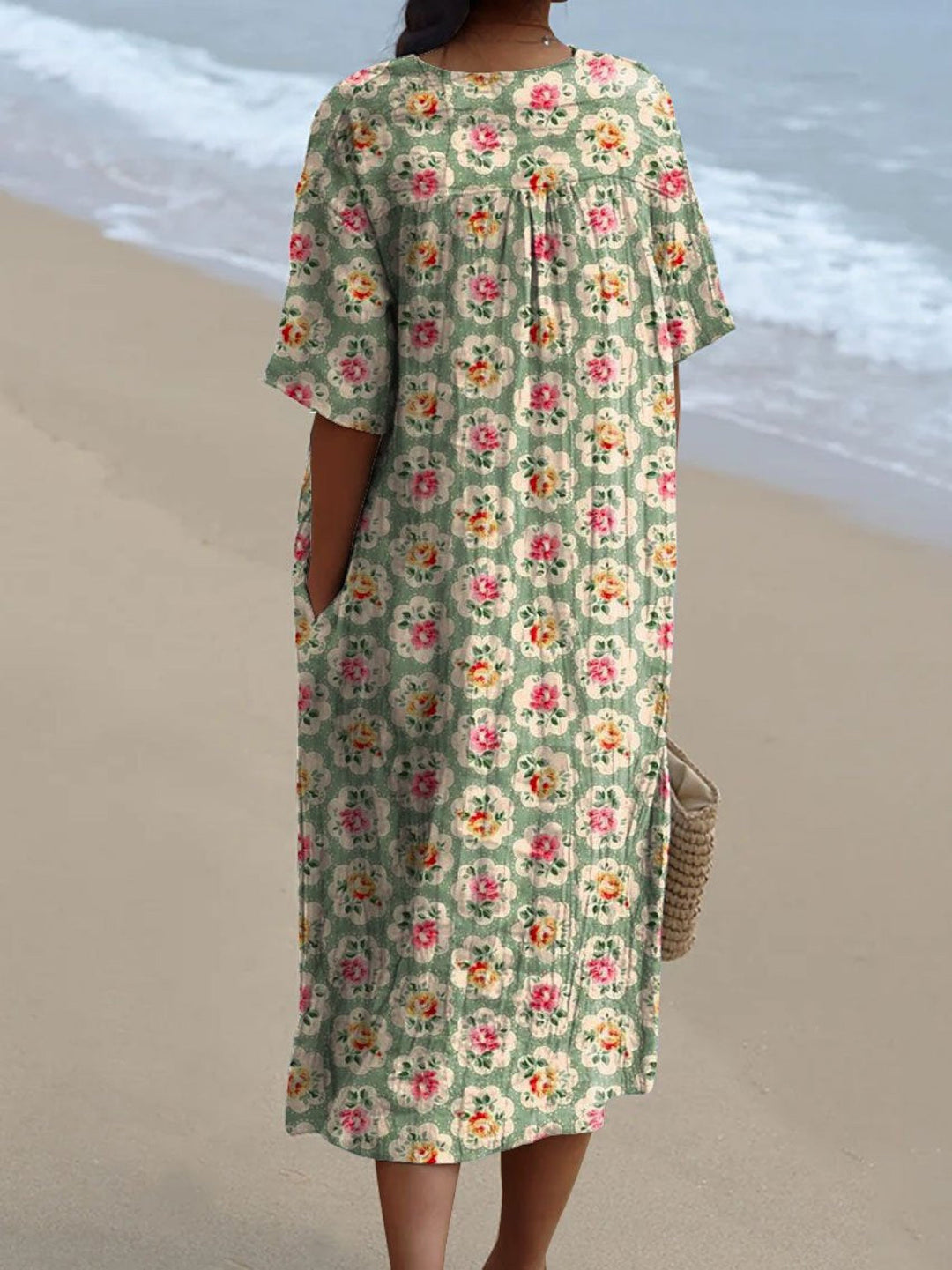 Ludovica™ | Abito Floreale Vintage – Edizione Limitata