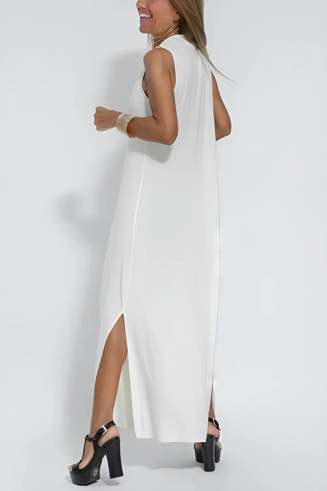 ELISE™ | Elegante Vestito Lungo con Cardigan Coordinato in Omaggio