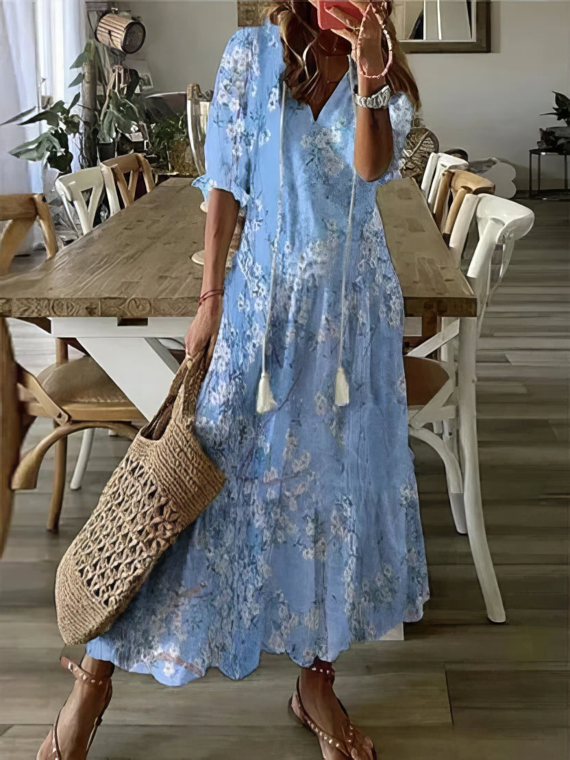 Élodie™ | Vestito Bohemien Lusinghiero e Comodo